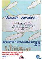 Rencontres Théâtrales Francophones : affiche gagnante